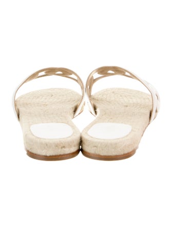 Hermès Famosa Leather Espadrilles