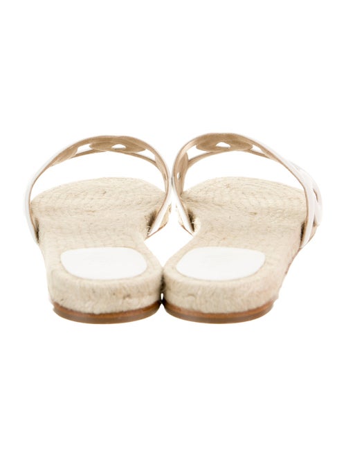 Hermès Famosa Leather Espadrilles