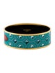 Hermès Enamel Collier de Chien Wide Bangle