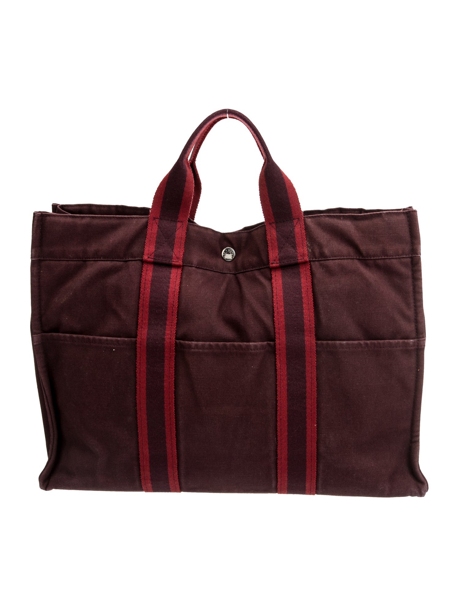 Hermès Toile Fourre-Tout MM