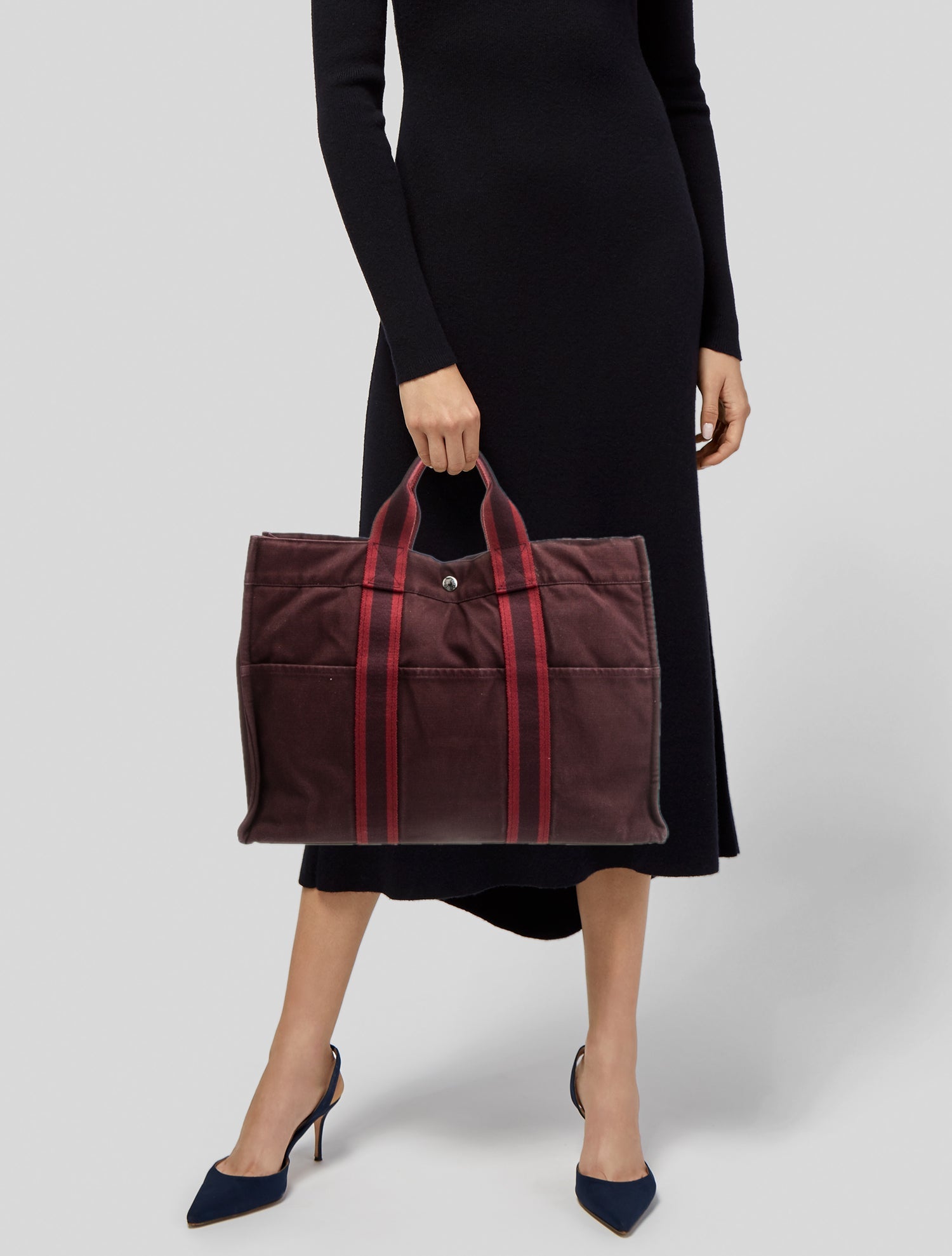 Hermès Toile Fourre-Tout MM