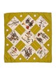 Hermès Le Monde du Polo Silk Pocket Square