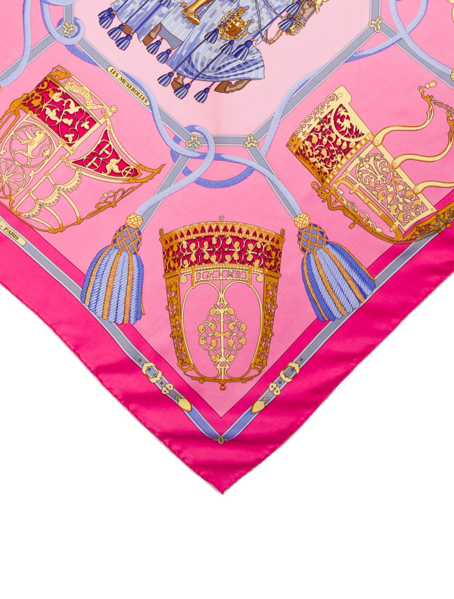 Hermès Les Muserolles Silk Scarf