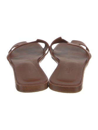 Hermès Oran Calfskin Slides