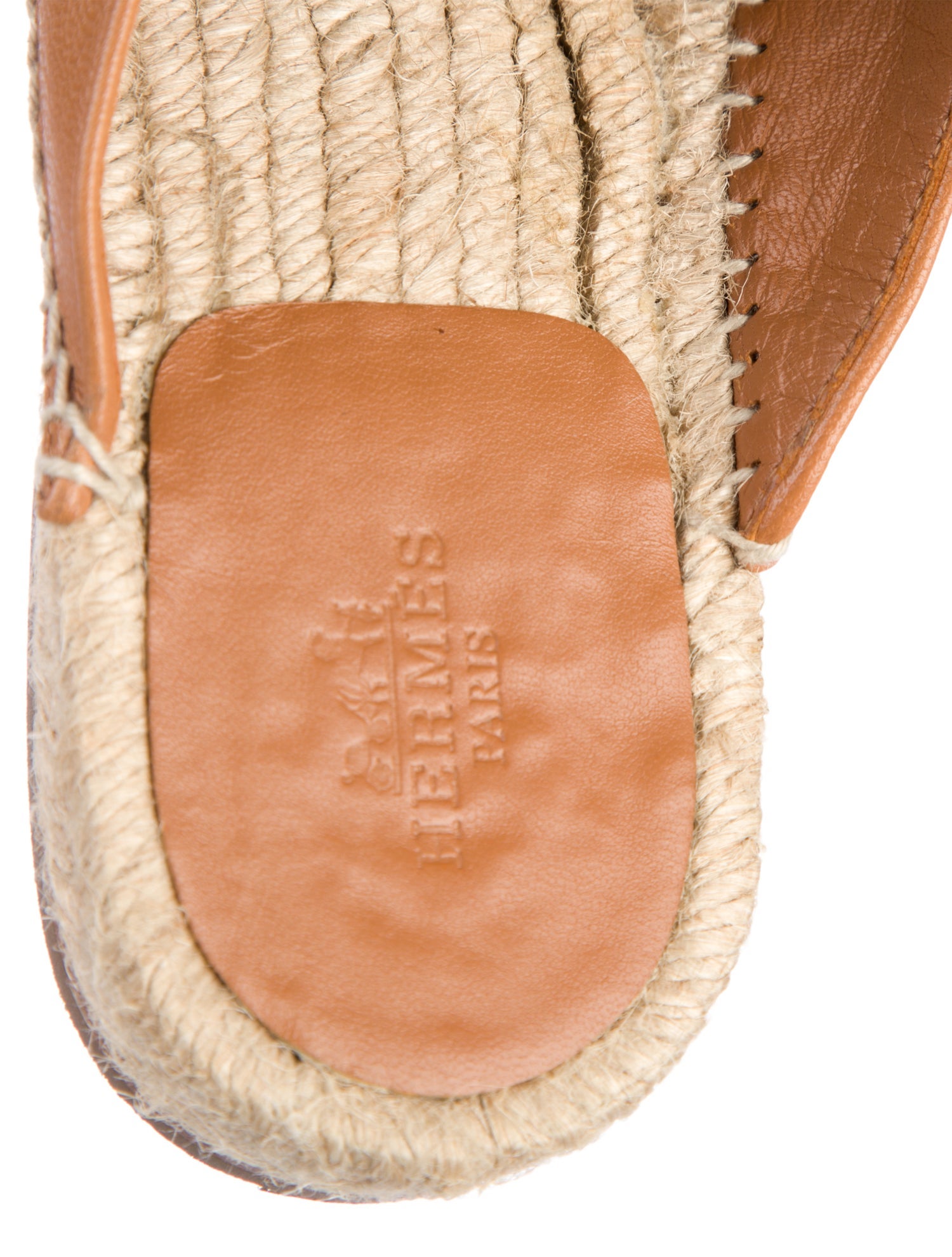 Hermès Feria Leather Mules