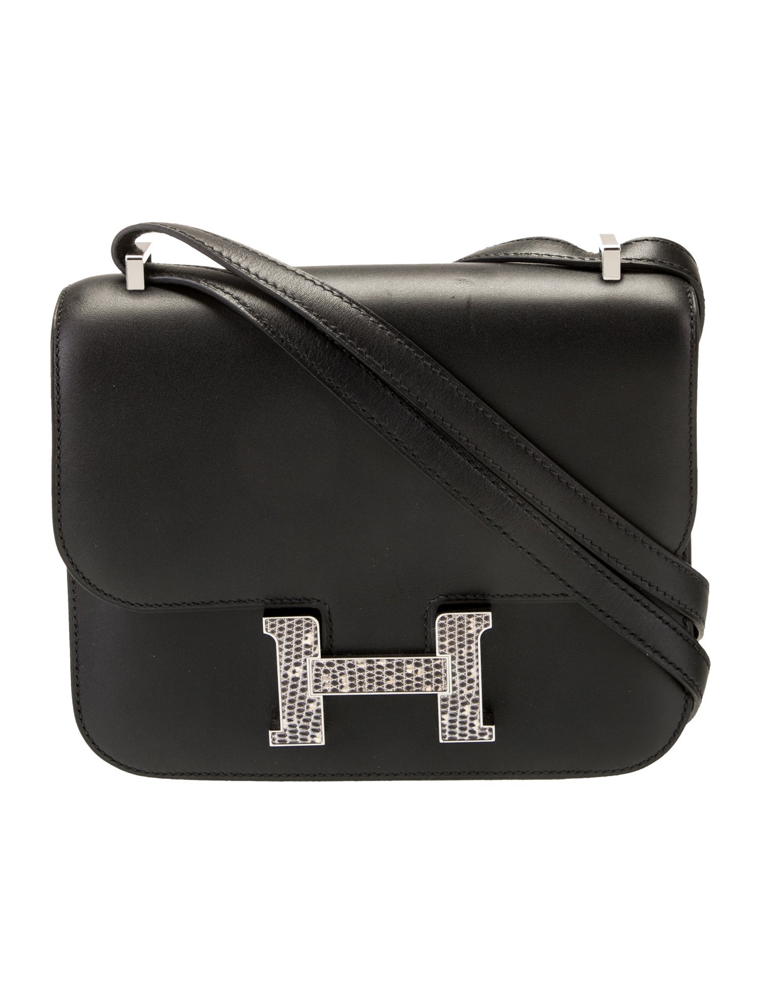 Hermès Monsieur & Salvator Lizard Marquette Constance 18