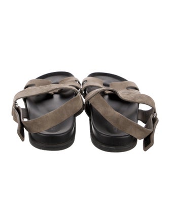 Hermès Genius Suede Sandals