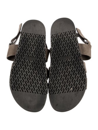 Hermès Genius Suede Sandals