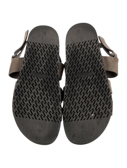 Hermès Genius Suede Sandals