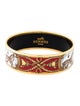 Hermès Enamel Grand Apparat Wide Bangle