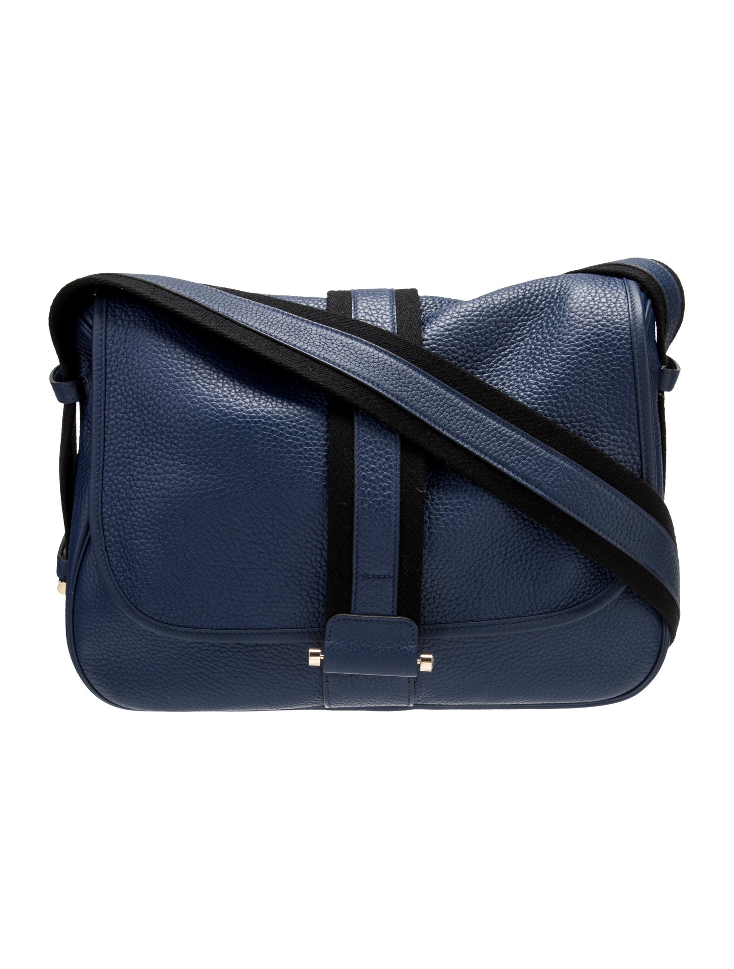 Hermès Clemence Bourlingue Messenger Bag