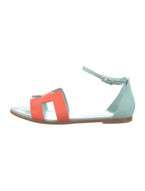 Hermès Santorini Leather Sandals