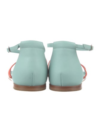 Hermès Santorini Leather Sandals