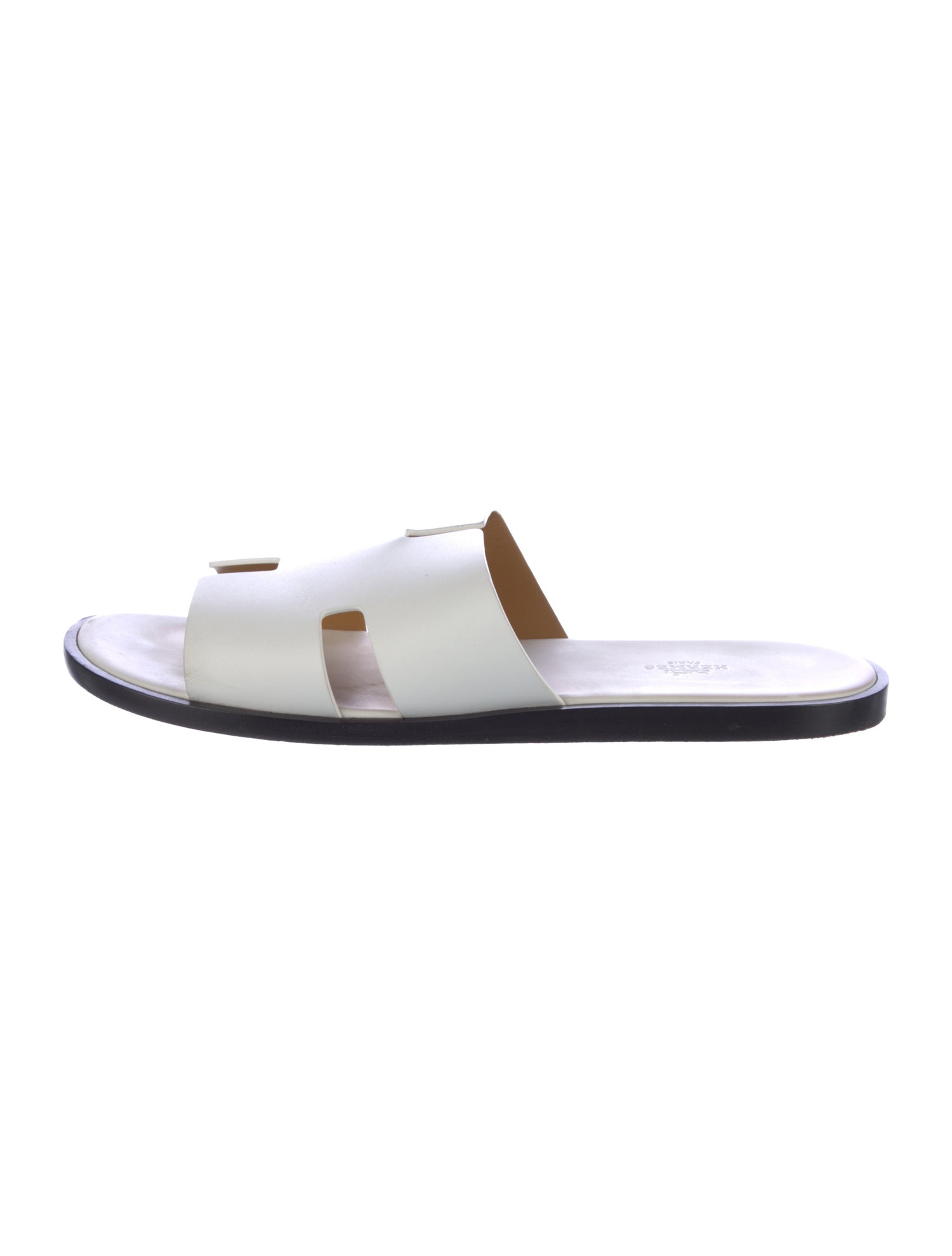 Hermès Izmir Leather Slides