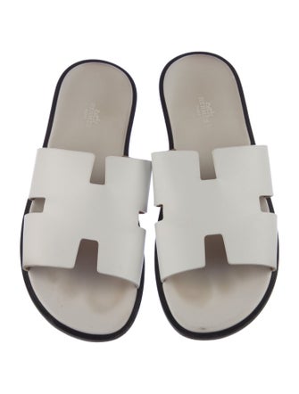 Hermès Izmir Leather Slides