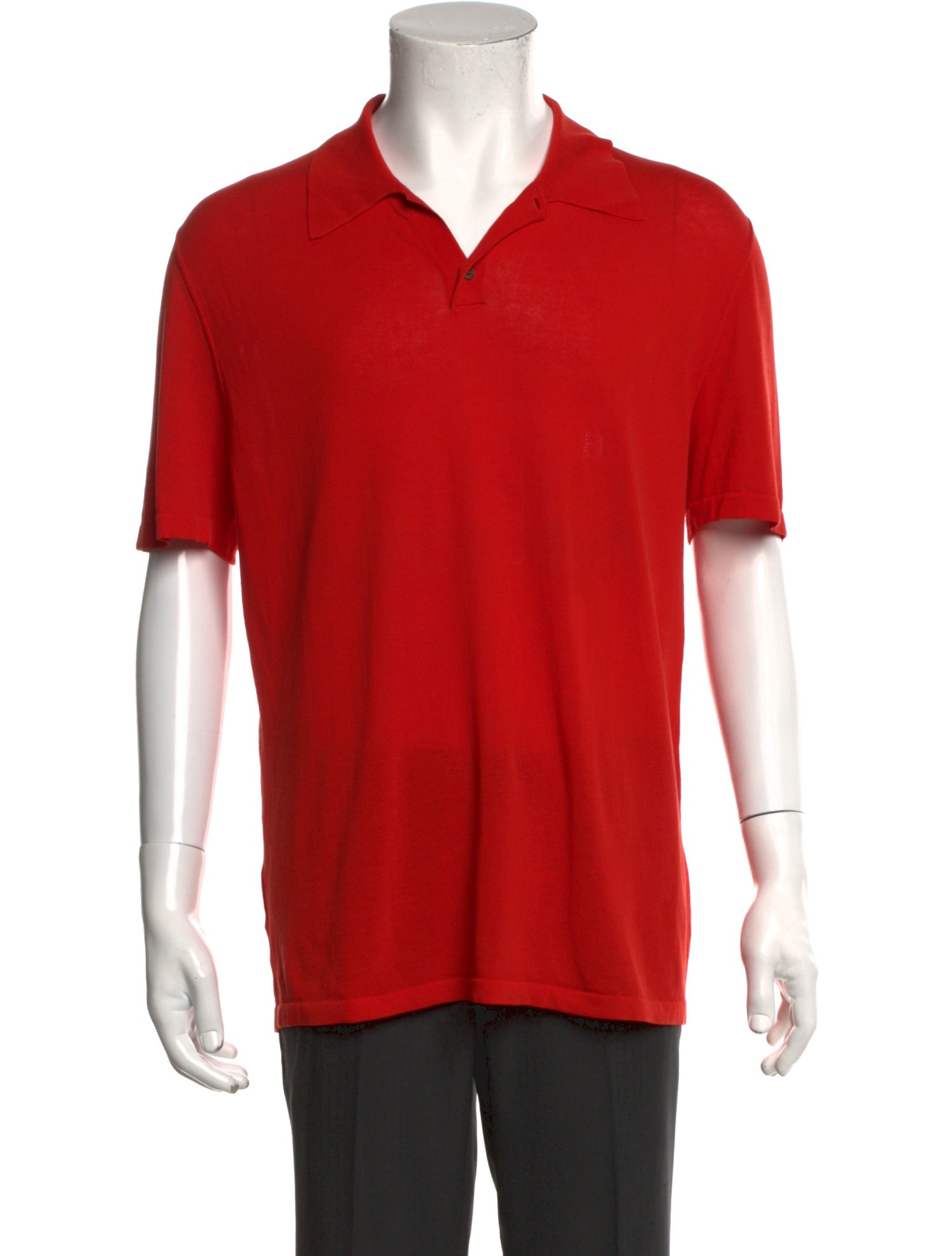 Hermès Crew Neck Short Sleeve Polo Shirt