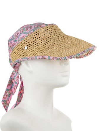 Hermès Raffia Canoe H Gemini Cap