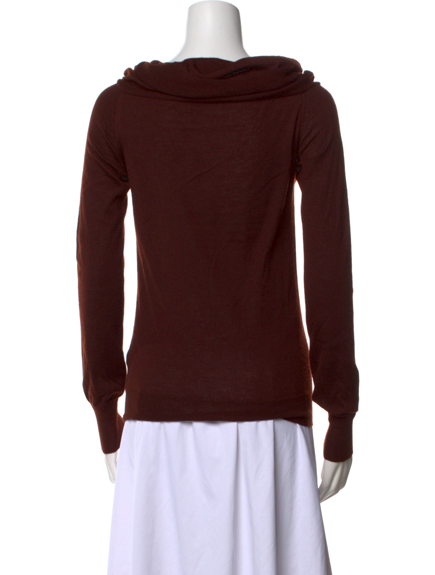 Hermès Cashmere Cowl Neck Sweater