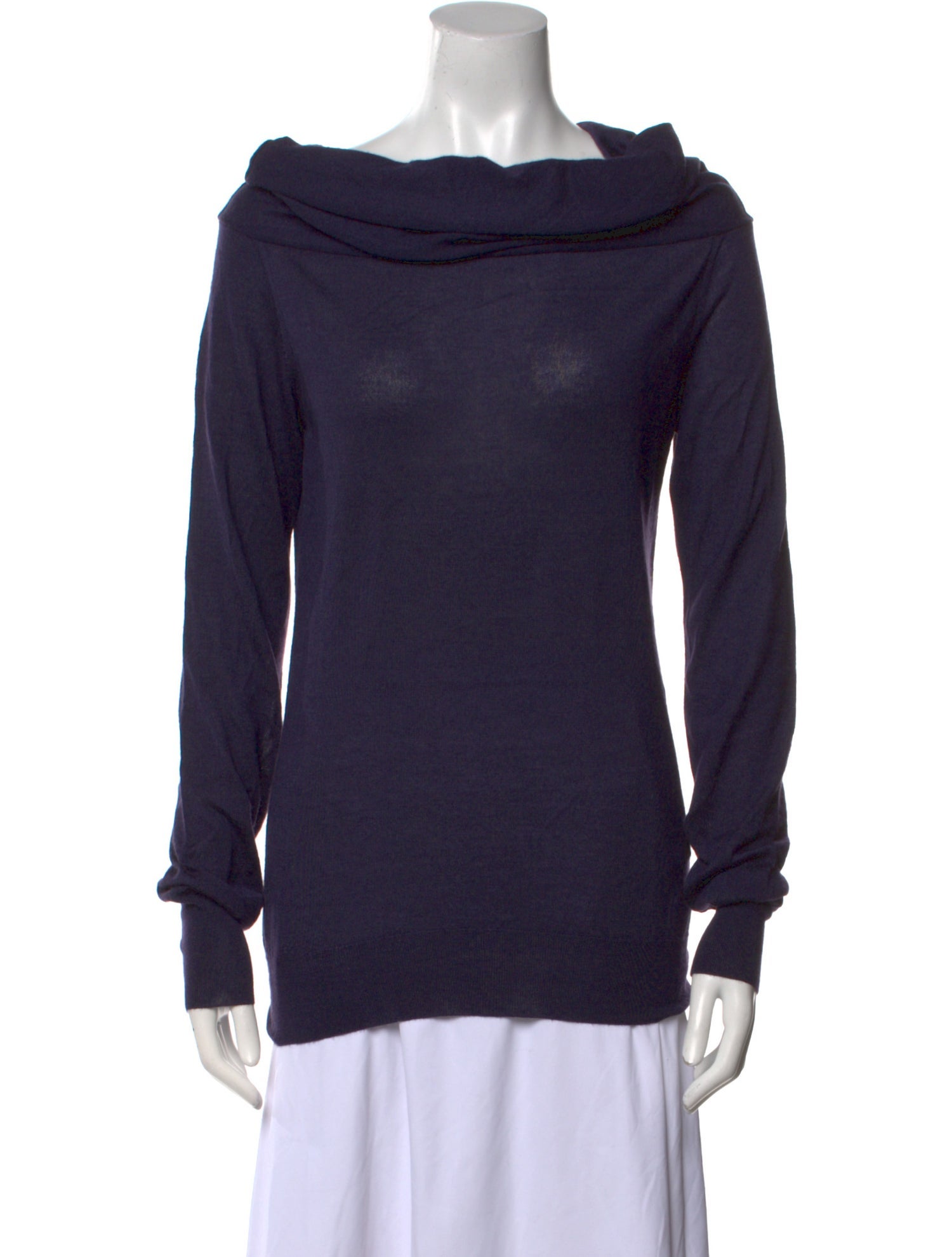 Hermès Cashmere Cowl Neck Sweater