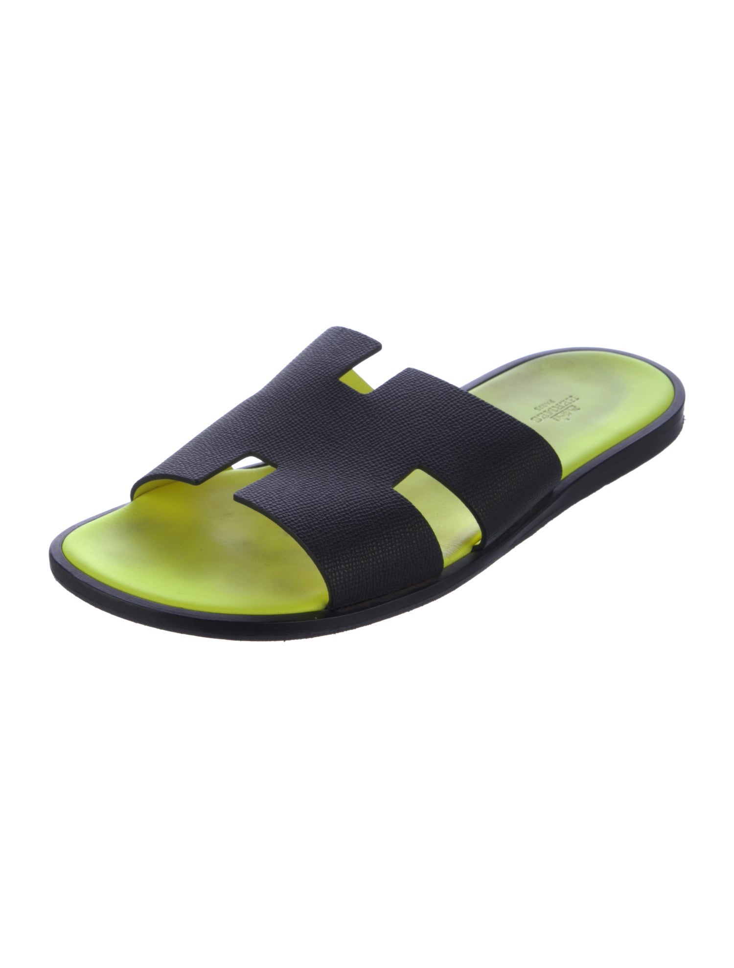 Hermès Izmir Leather Slides