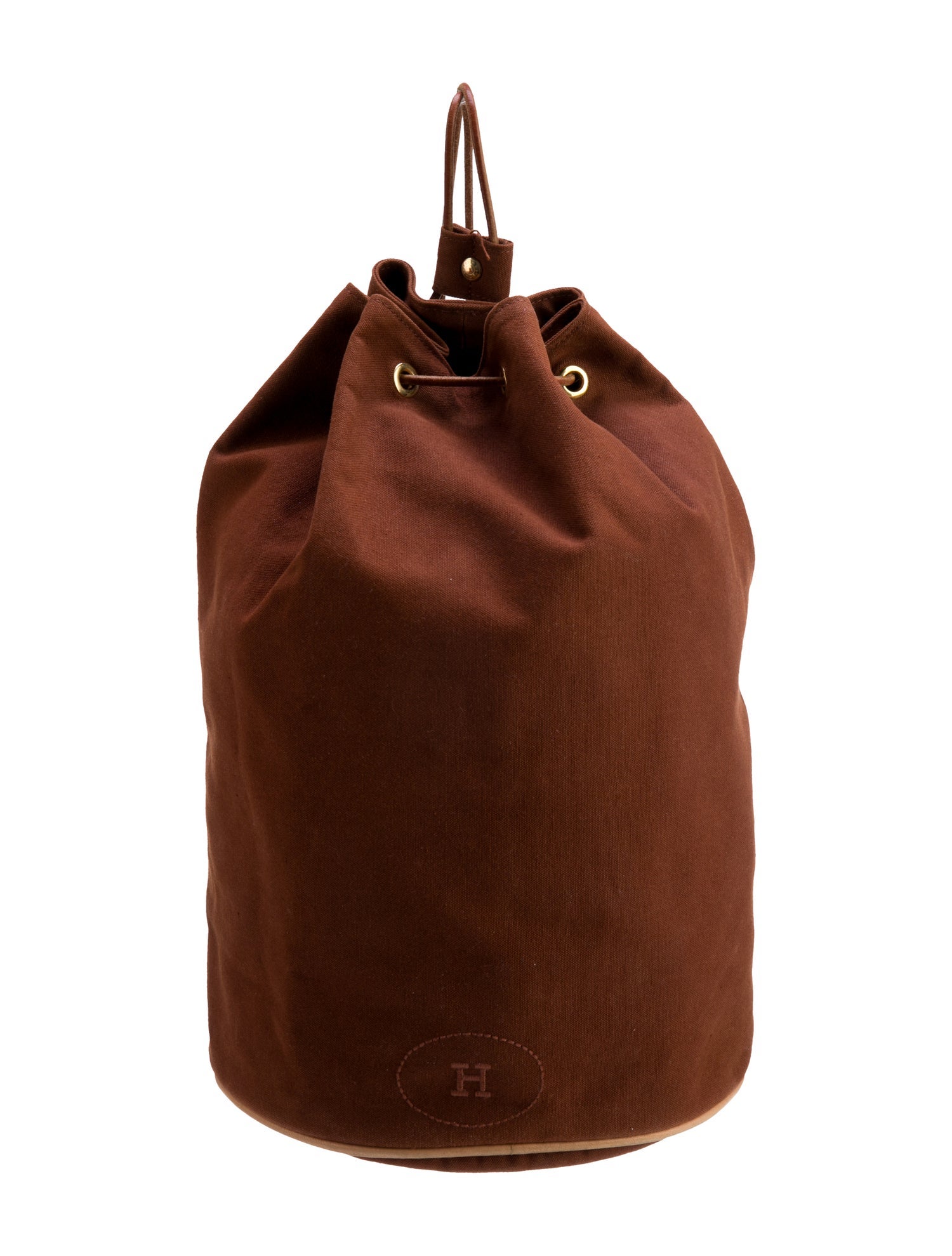 Hermès Toile Sac Polochon