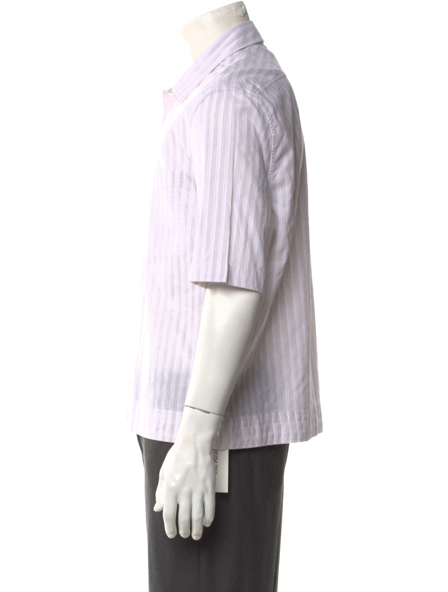 Hermès Striped Short Sleeve Shirt