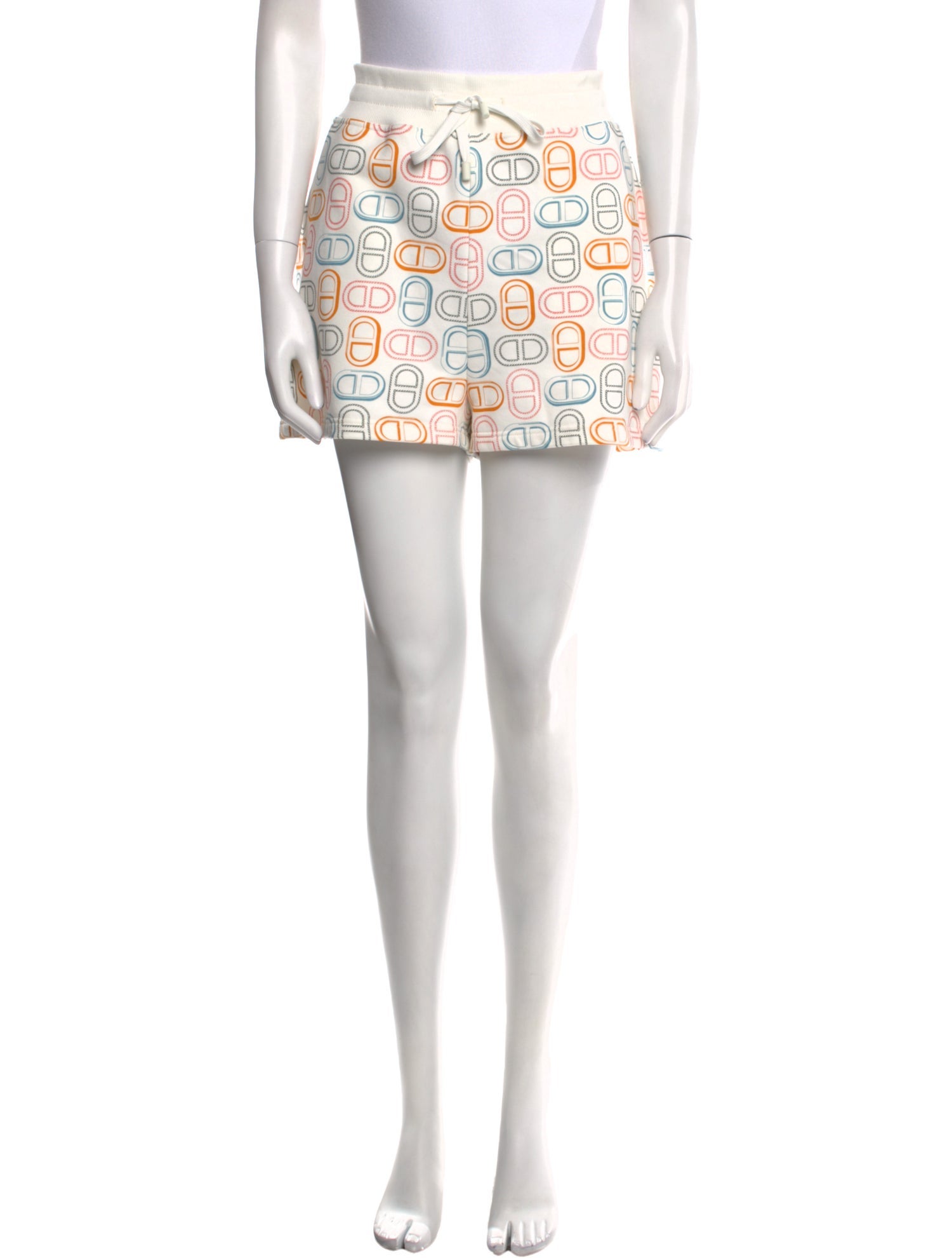 Hermès Printed Mini Shorts