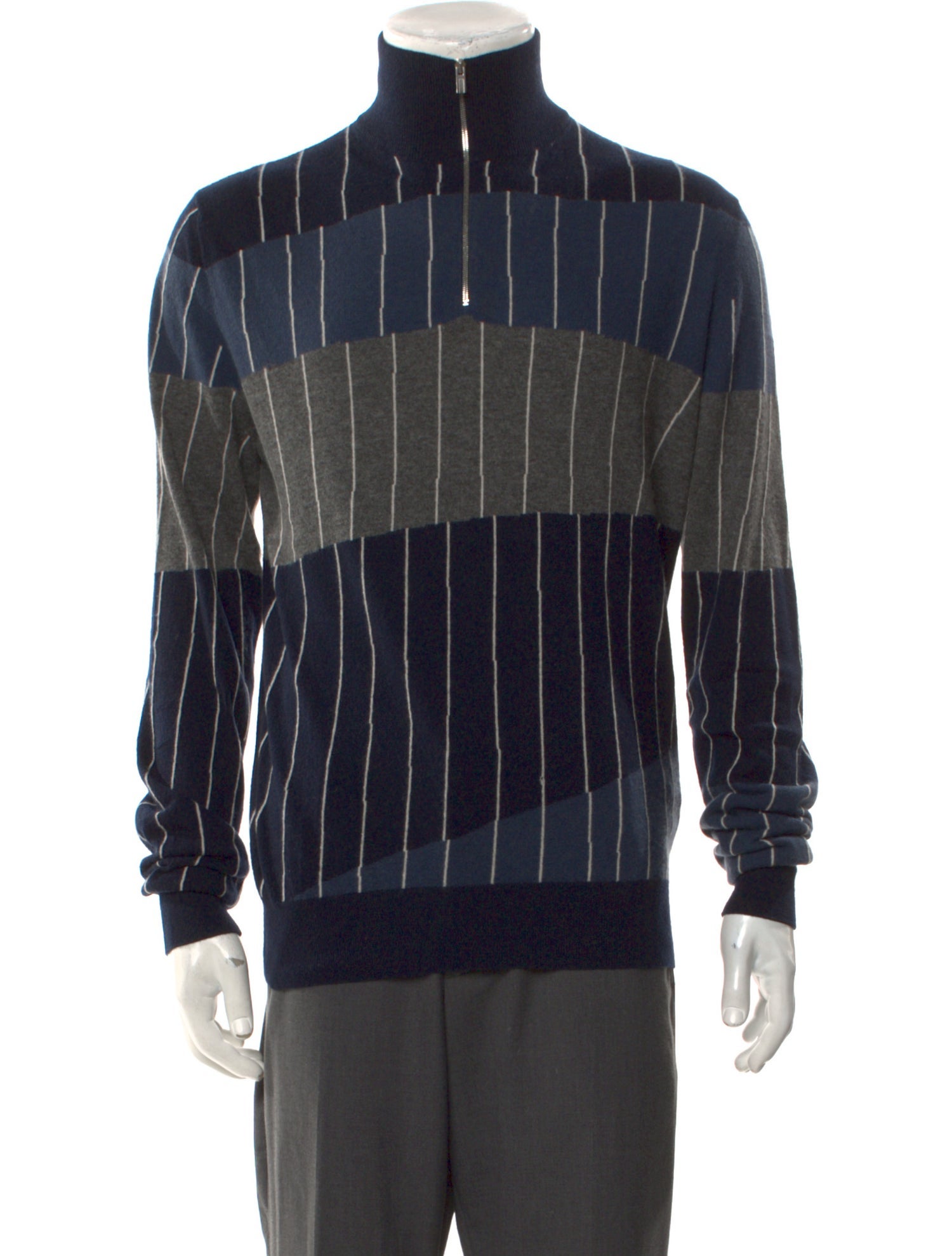 Hermès Cashmere Striped Pullover