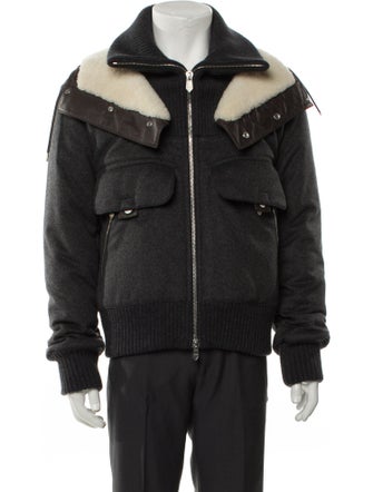 Hermès Cashmere Moto Jacket