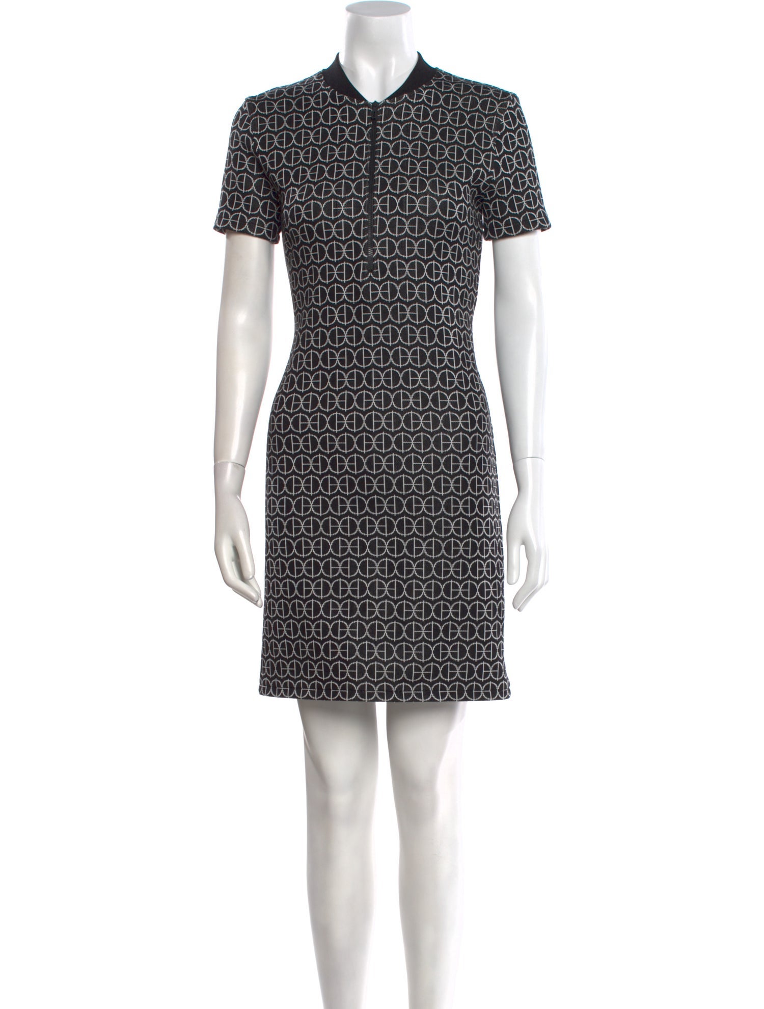 Christian Dior Printed Mini Dress - Neutrals Dresses