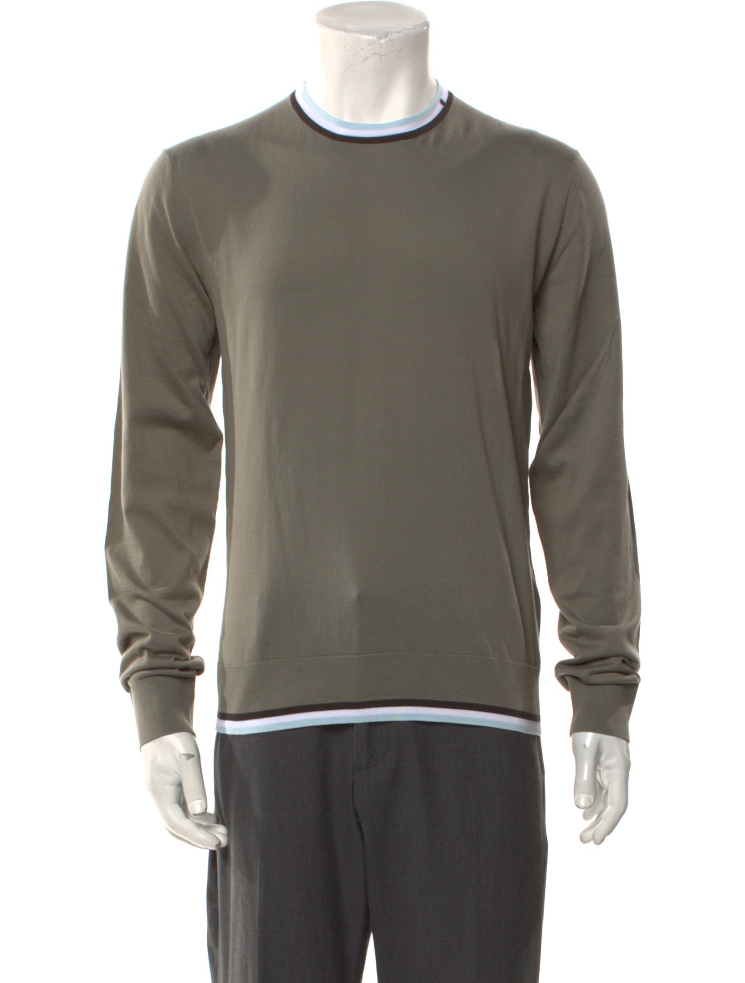 Hermès Crew Neck Long Sleeve Pullover