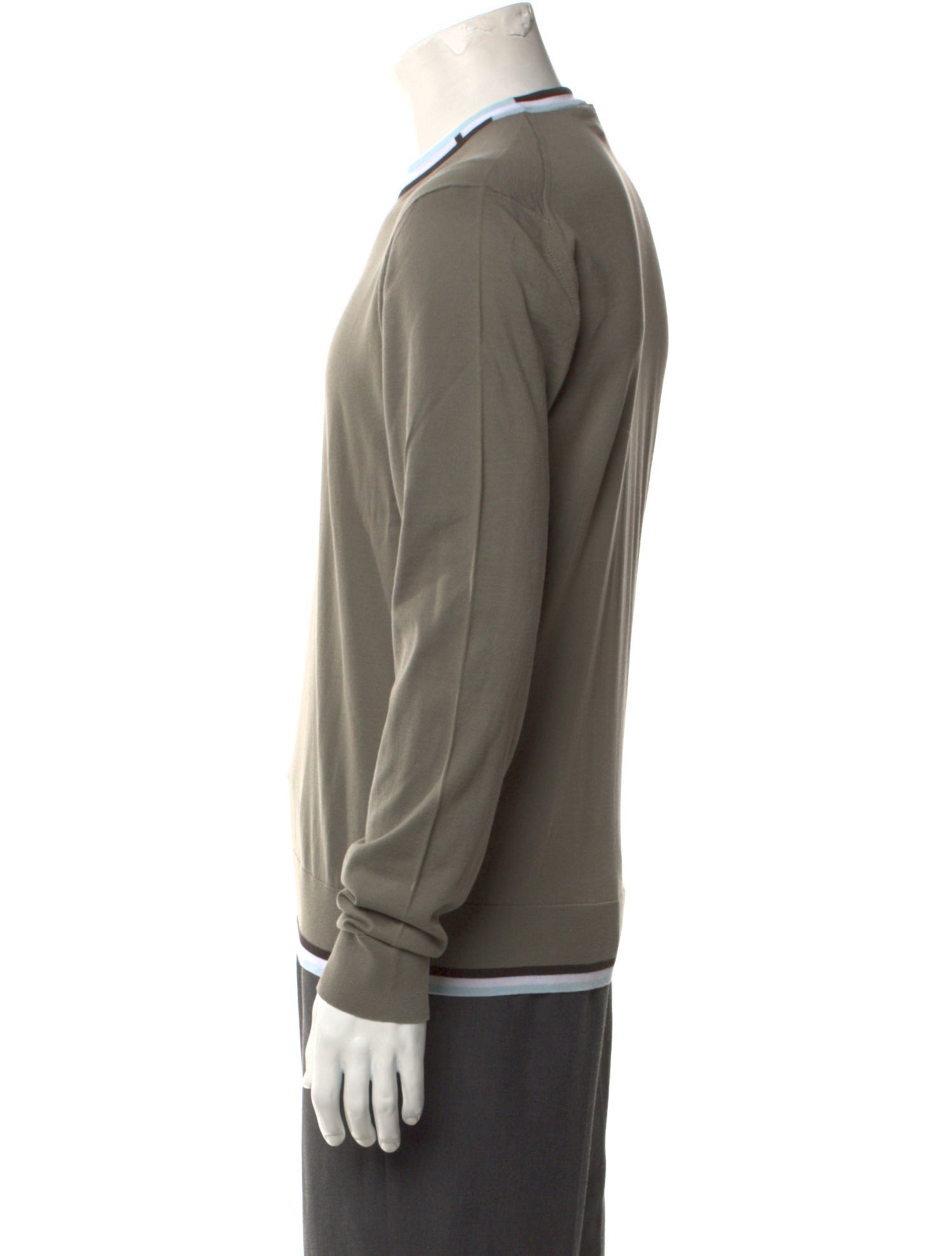 Hermès Crew Neck Long Sleeve Pullover