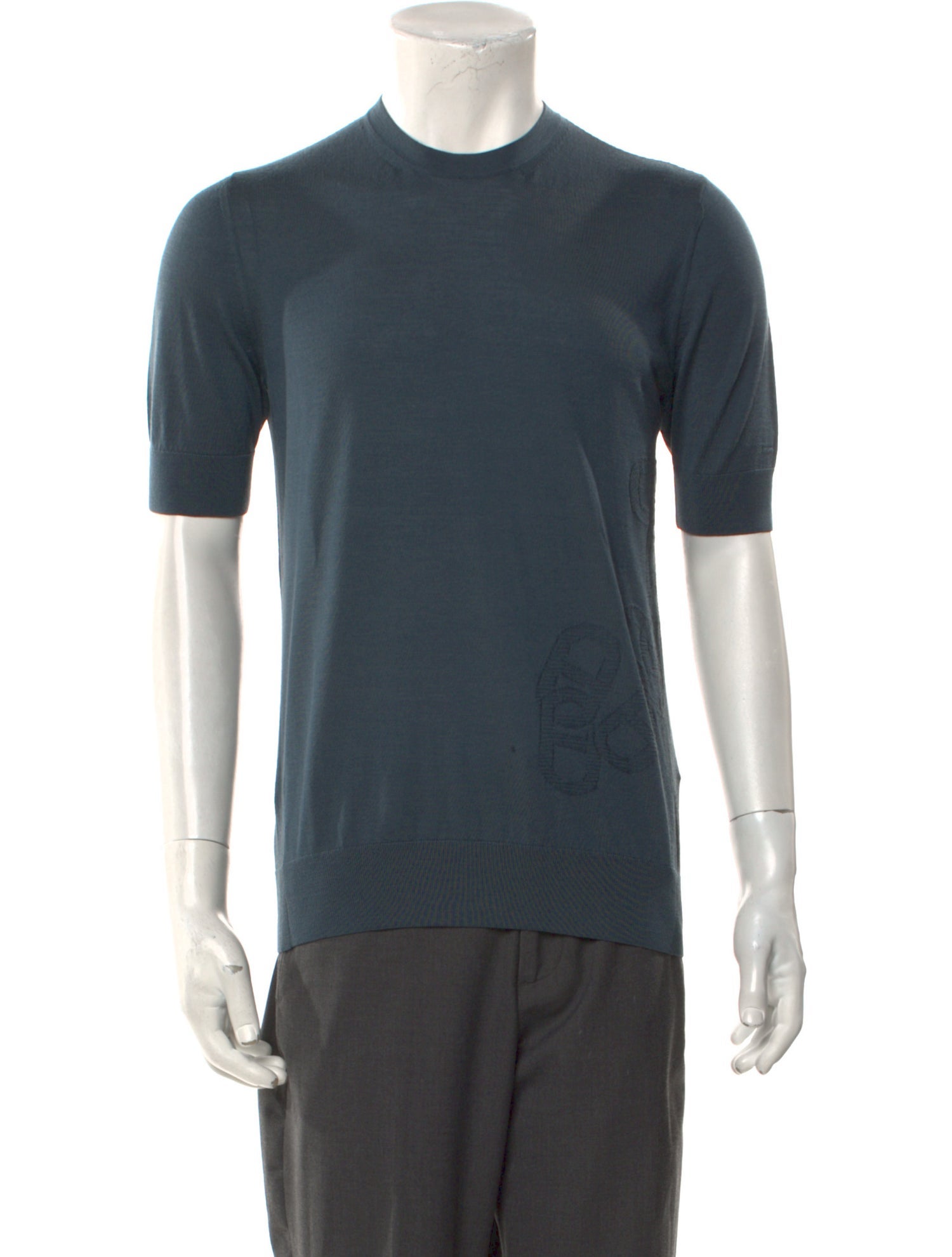 Hermès Wool Crew Neck T-Shirt