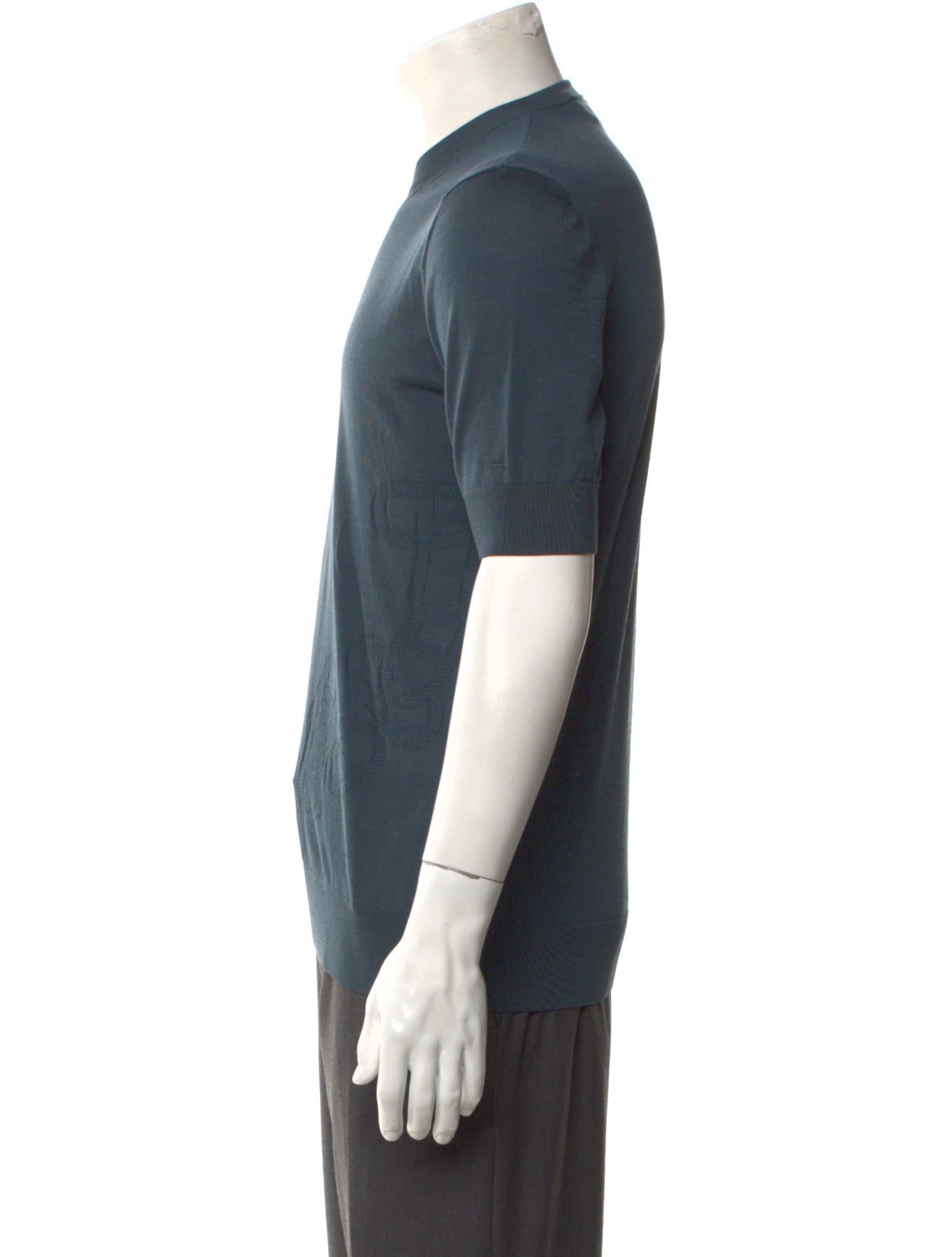 Hermès Wool Crew Neck T-Shirt