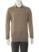 Hermès Cashmere Collar Polo Sweater