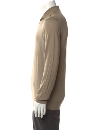 Hermès Cashmere Collar Polo Sweater