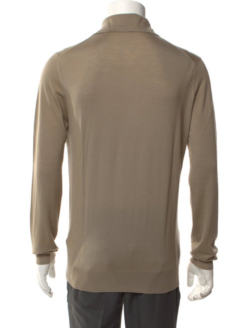Hermès Cashmere Collar Polo Sweater