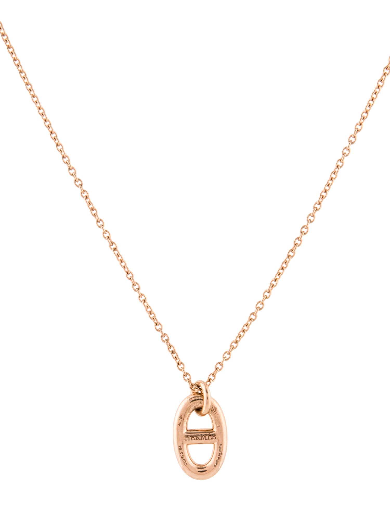 Hermès 18K Farandole Pendant Nekcklace