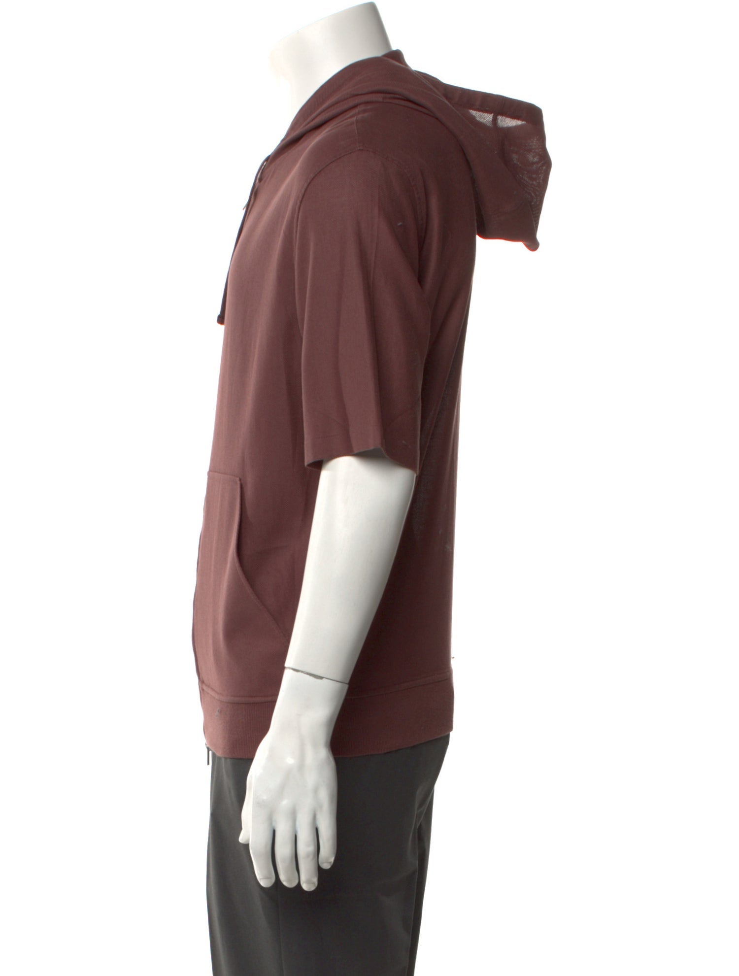 Hermès Collar Short Sleeve Cardigan