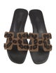 Hermès Oran Leather Slides