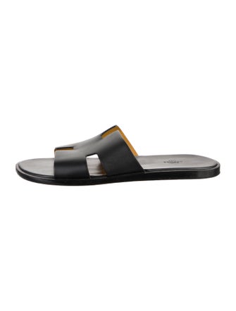 Hermès Izmir Leather Slides
