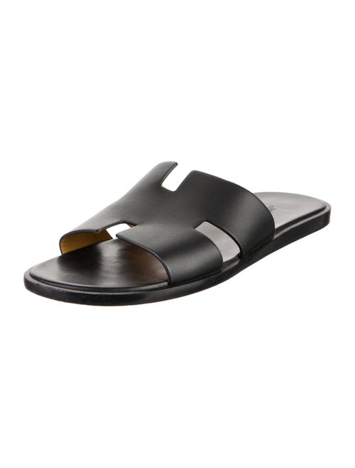 Hermès Izmir Leather Slides