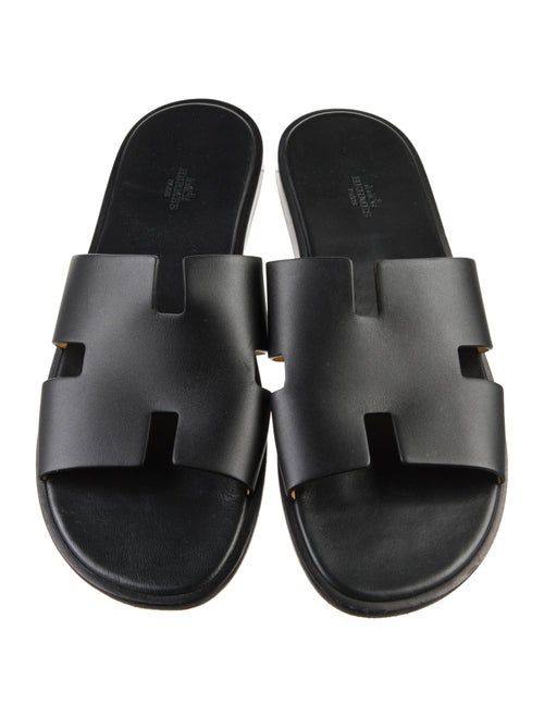 Hermès Izmir Leather Slides