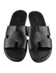 Hermès Izmir Leather Slides