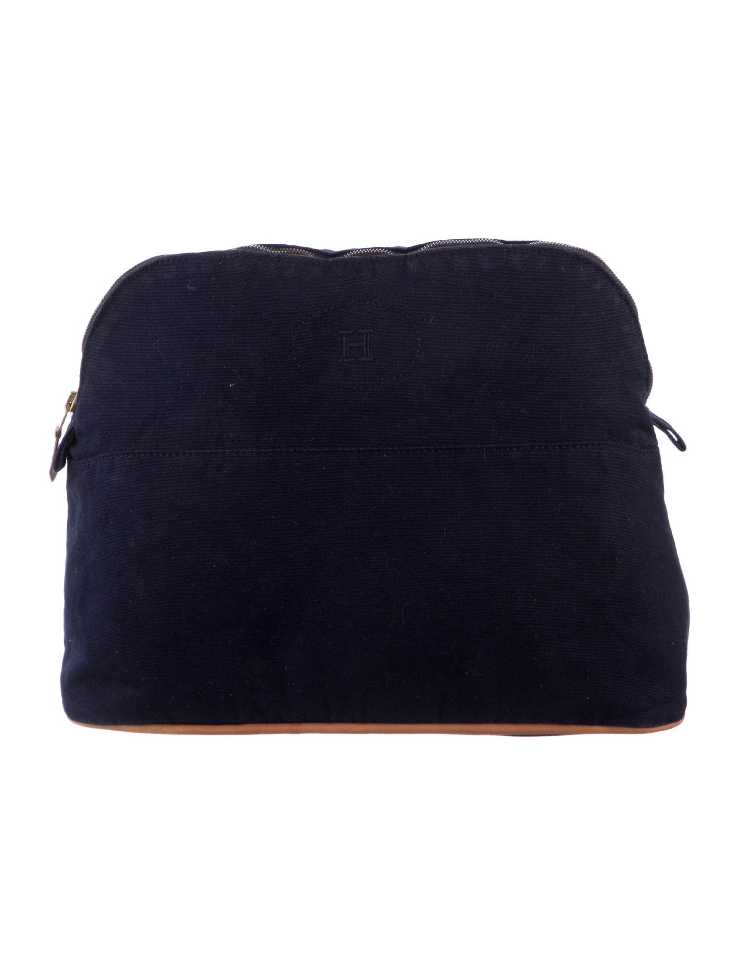 Hermès Toile Bolide Trousse de Voyage GM