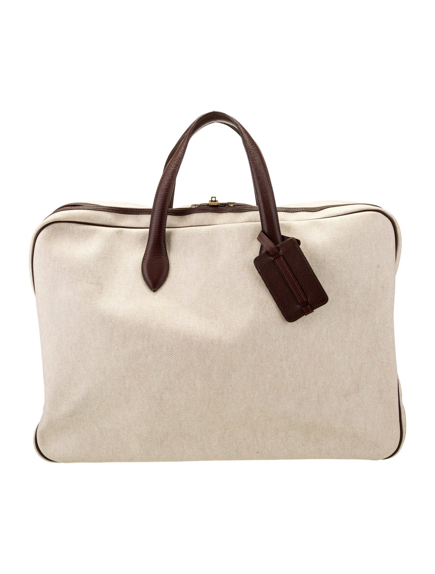 Hermès Toile Victoria de Voyage 50