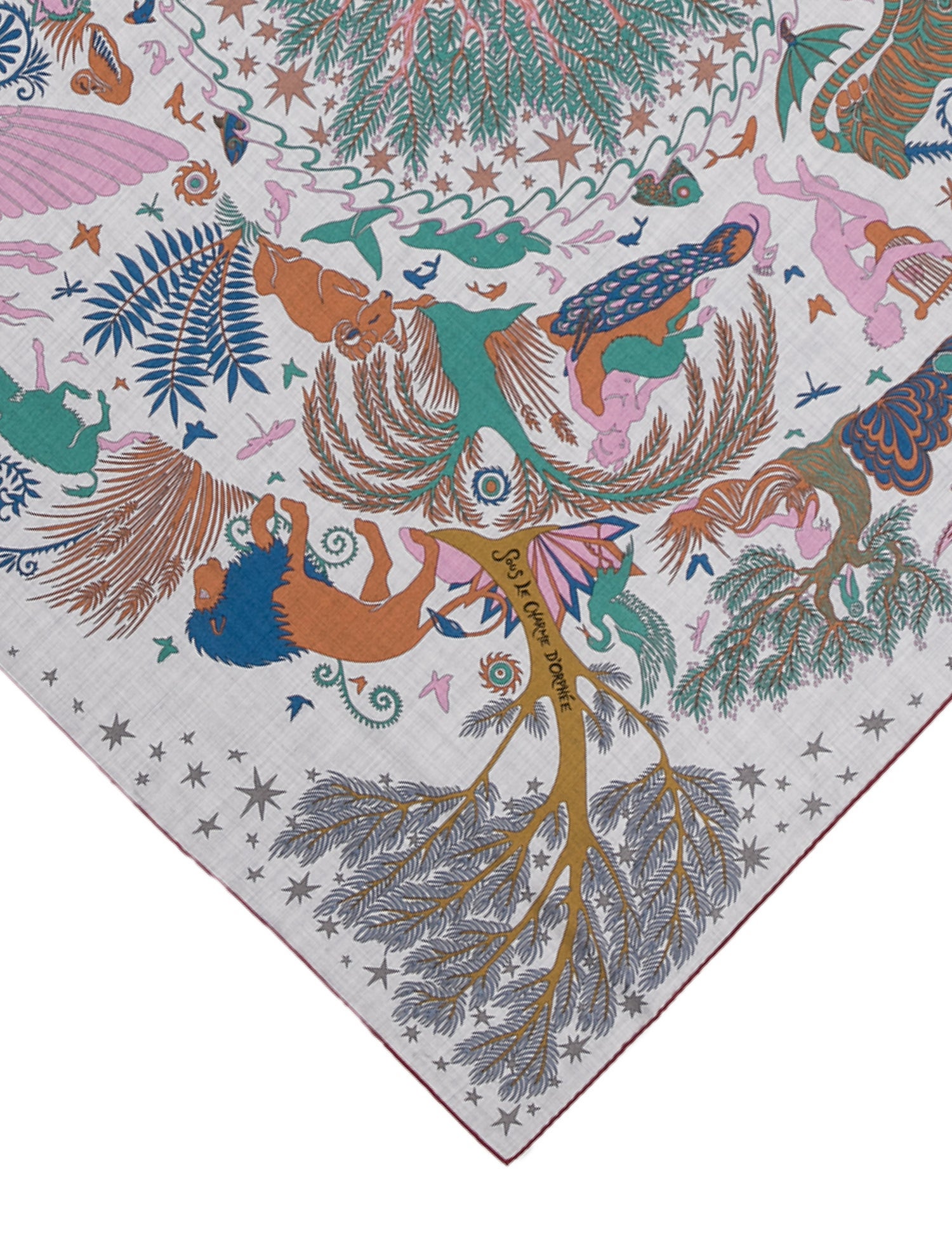 Hermès Sous Le Charme D'Orphee Cashmere Shawl