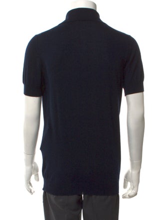 Hermès Cashmere Collar Polo Sweater