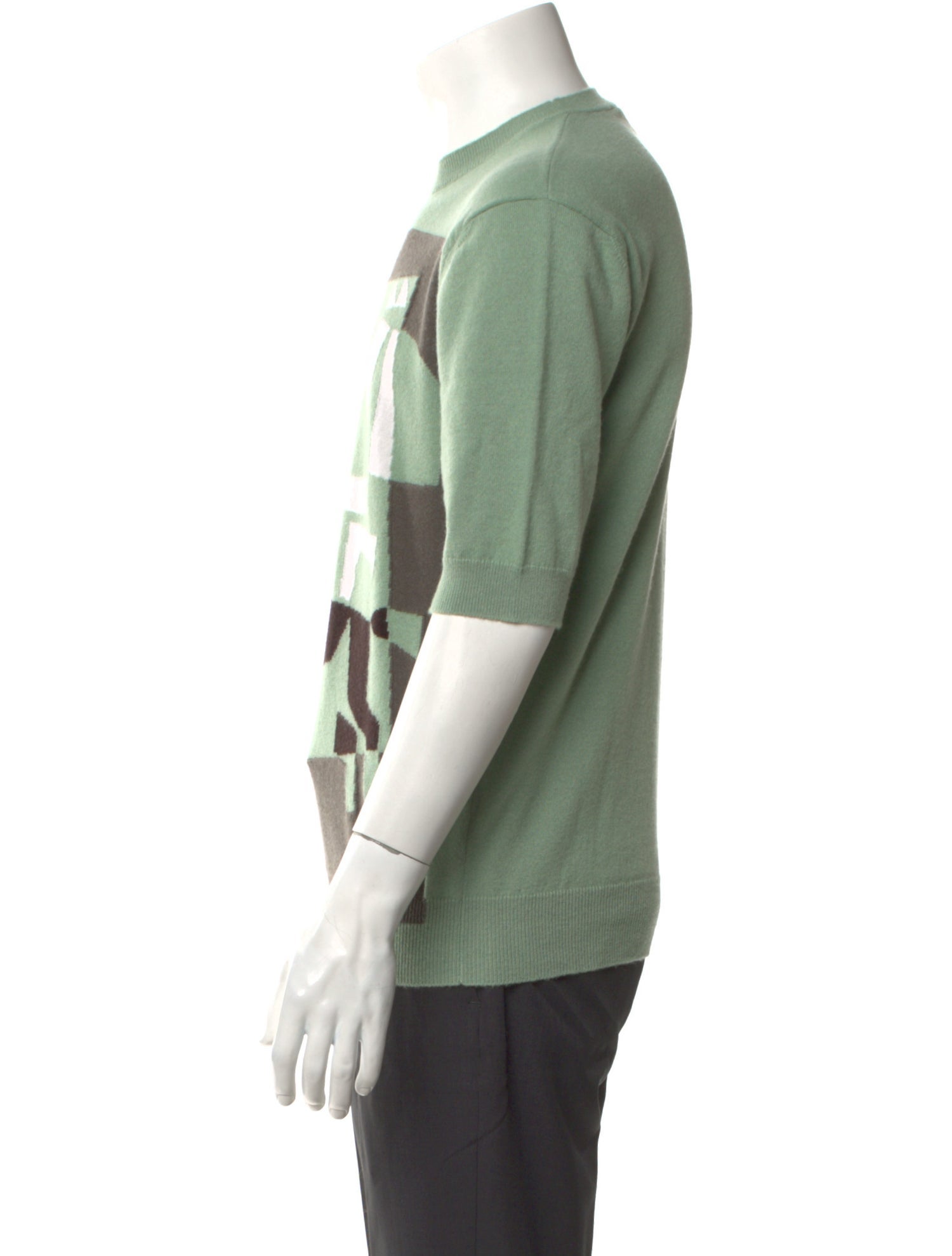 Hermès Cashmere Graphic Print Pullover