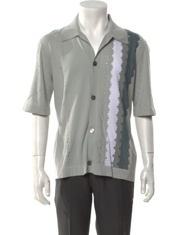 Hermès Casual Shirts Graphic Print Short Sleeve Shirt M